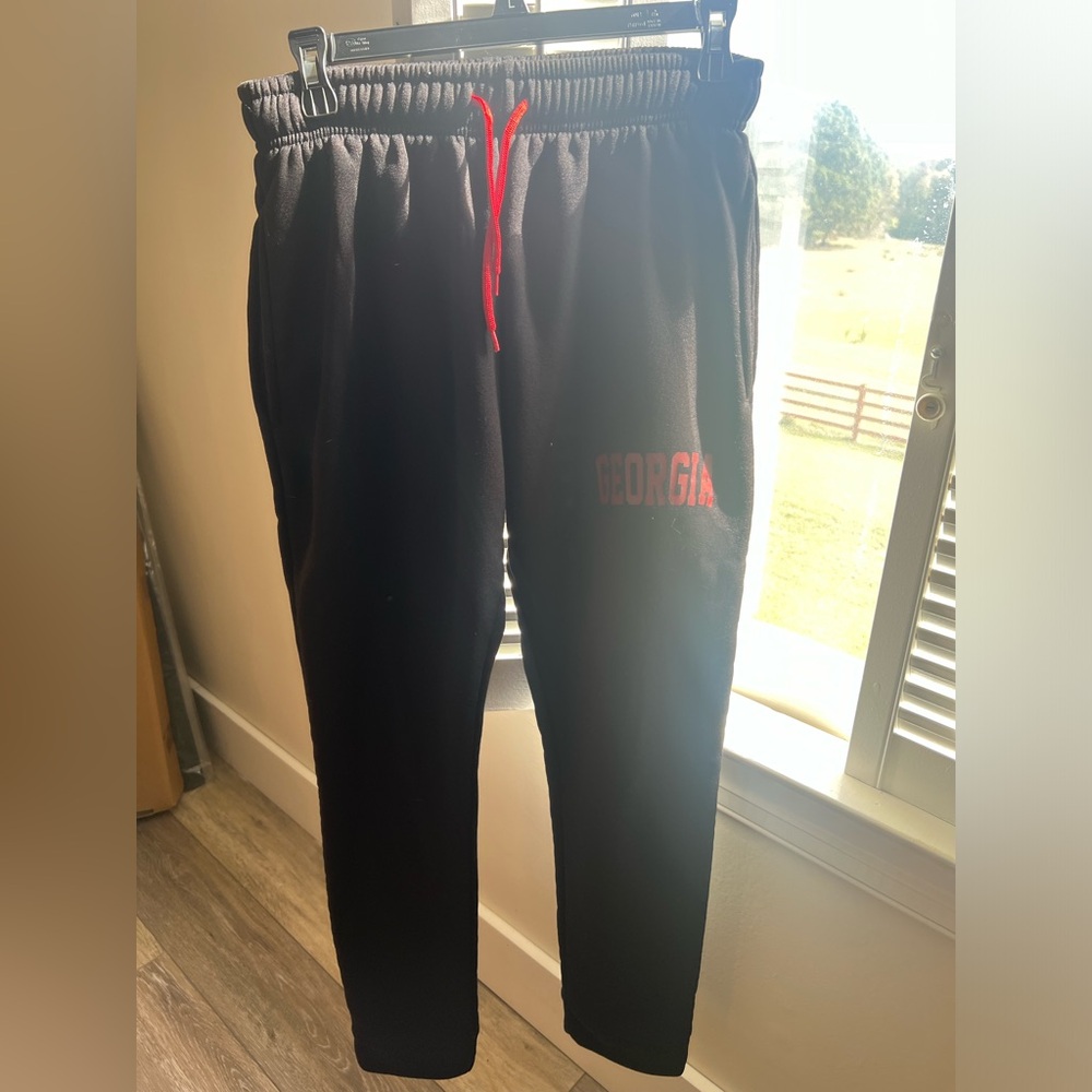 Georgia Kids Black Sweatpants